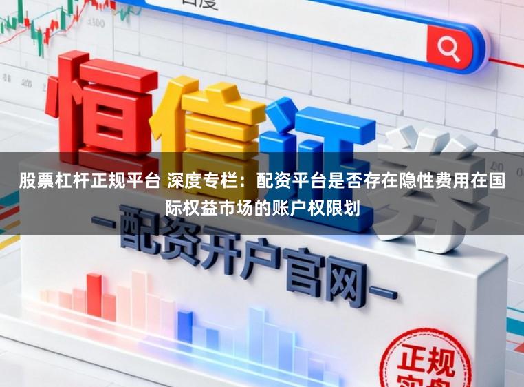 股票杠杆正规平台 深度专栏：配资平台是否存在隐性费用在国际权益市场的账户权限划